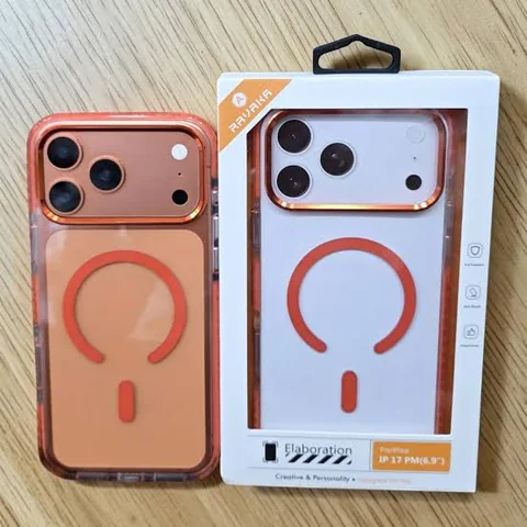 iPhone 17 Pro Max Orange MagSafe Case — نارنجي پوښ
